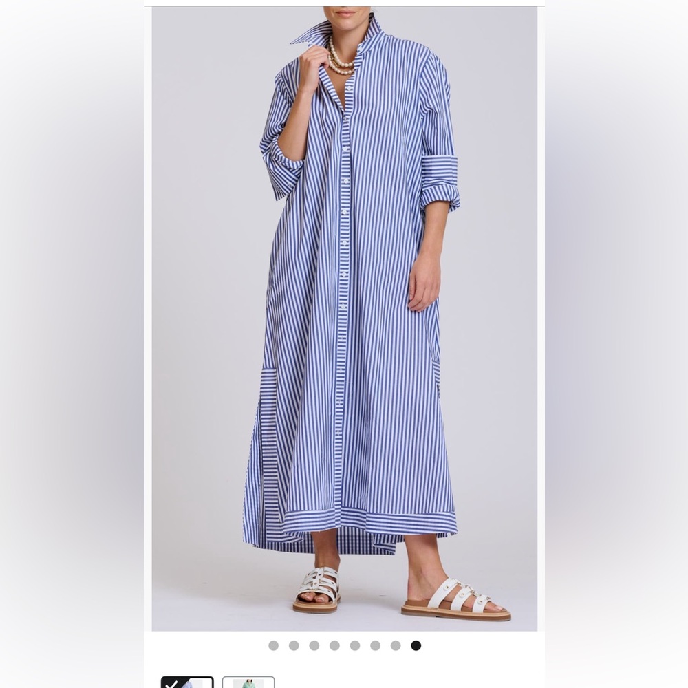 SHIRTY - Sybil Stripe Long Sleeve Cotton - Picture 2 of 8